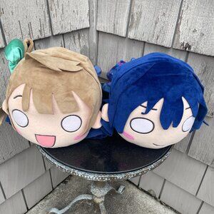 Love Live! Nesoberi Jumbo Plush Lot 2 Kotori Minami Umi Sonoda